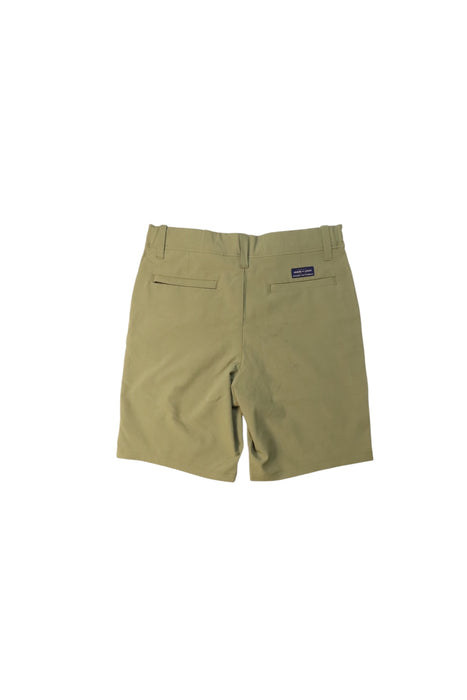 A Green Shorts from Janie & Jack in size 8Y for girl. (Back View)