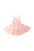 A Pink Sleeveless Dresses from Baby by David Jones in size 4T for girl. (Back View)