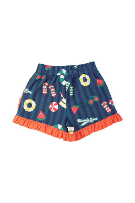 A Multicolour Shorts from Moody Tiger in size 2T for girl. (Back View)