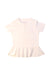 A White Short Sleeve Polos from Moody Tiger in size 4T for girl. (Front View)