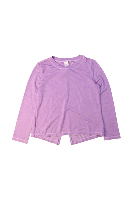 A Purple Long Sleeve Tops from Moody Tiger in size 4T for girl. (Front View)
