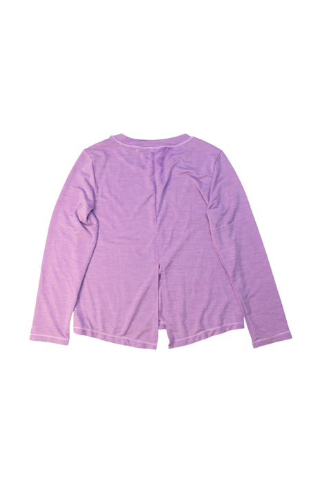 A Purple Long Sleeve Tops from Moody Tiger in size 4T for girl. (Back View)