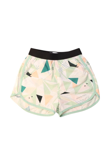 A Multicolour Active Shorts from Moody Tiger in size 4T for girl. (Front View)