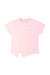A Pink Short Sleeve T Shirts from Moody Tiger in size 4T for girl. (Front View)