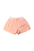 A Peach Shorts from Moody Tiger in size 4T for girl. (Front View)