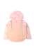 A Pink Lightweight Jackets from Moody Tiger in size 4T for girl. (Front View)