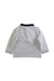 A White Long Sleeve Polos from Jacadi in size 6-12M for boy. (Back View)