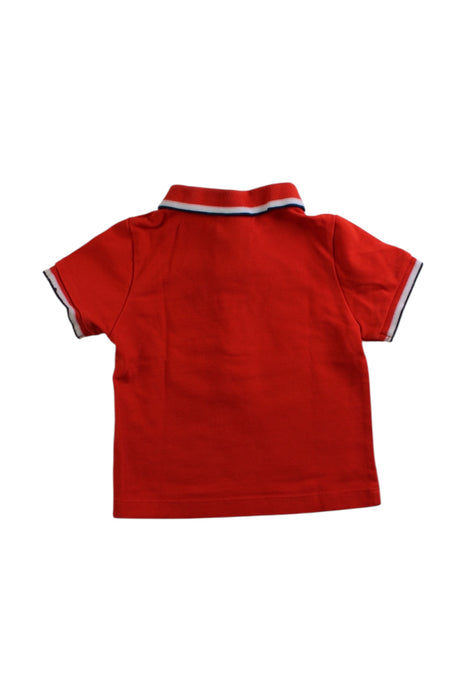 A Red Short Sleeve Polos from Jacadi in size 6-12M for boy. (Back View)