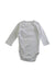 A White Long Sleeve Bodysuits from Petit Bateau in size 0-3M for neutral. (Front View)