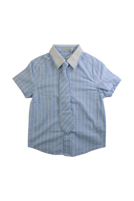 A Blue Long Sleeve Shirts from Nicholas & Bears in size 4T for boy. (Front View)