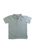 A Green Short Sleeve Polos from Steiff in size 6T for boy. (Front View)