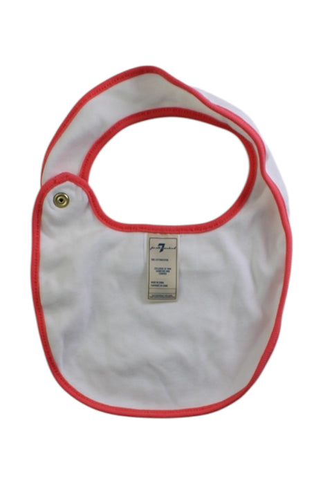 A White Bibs from 7 For All Mankind in size O/S for neutral. (Back View)