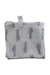 A White Swaddles from Aden & Anais in size O/S for neutral. (Front View)