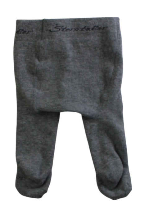 A Grey Socks from Sterntaler in size 0-3M for neutral. (Back View)