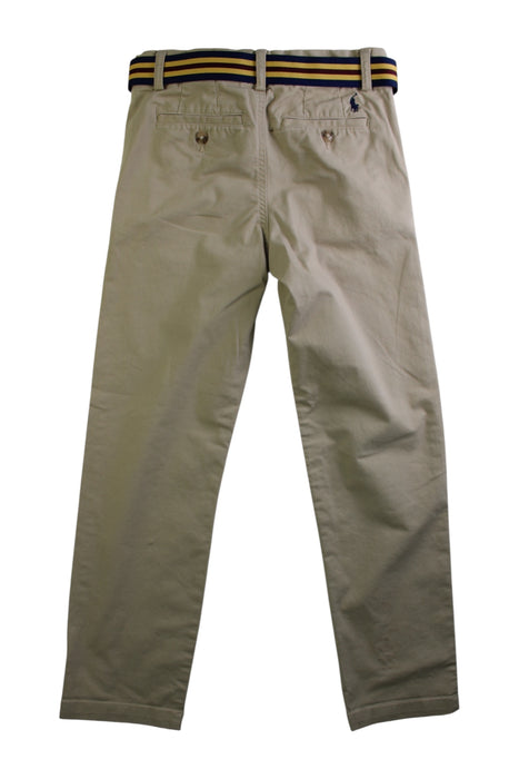 A Beige Casual Pants from Polo Ralph Lauren in size 8Y for boy. (Back View)