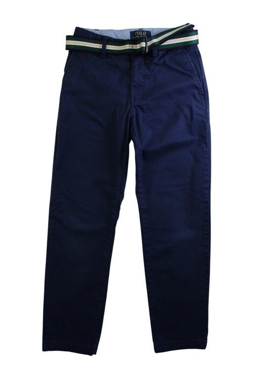 A Navy Casual Pants from Polo Ralph Lauren in size 8Y for boy. (Front View)