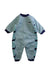 A Blue Floatsuits from Splash About in size 5T for boy. (Front View)
