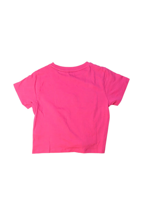 A Pink Short Sleeve T Shirts from Puma in size 4T for girl. (Back View)