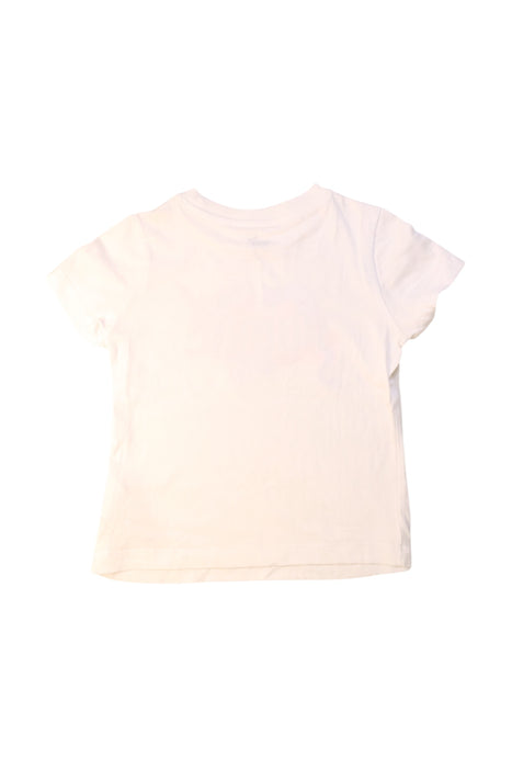A White Short Sleeve T Shirts from Puma in size 4T for girl. (Back View)