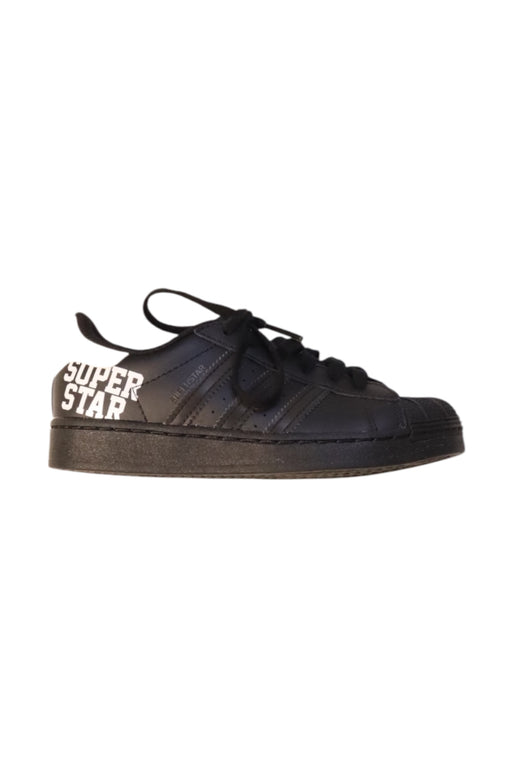 A Black Sneakers from Adidas in size 6T for neutral. (Front View)