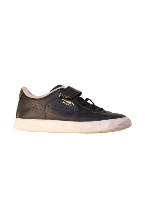 A Black Sneakers from Puma in size 7Y for neutral. (Front View)