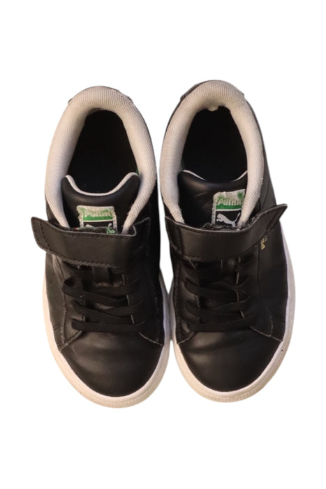 A Black Sneakers from Puma in size 7Y for neutral. (Back View)