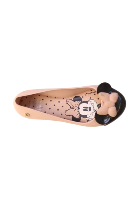 A  Flats from Mini Melissa in size 6T for girl. (Front View)