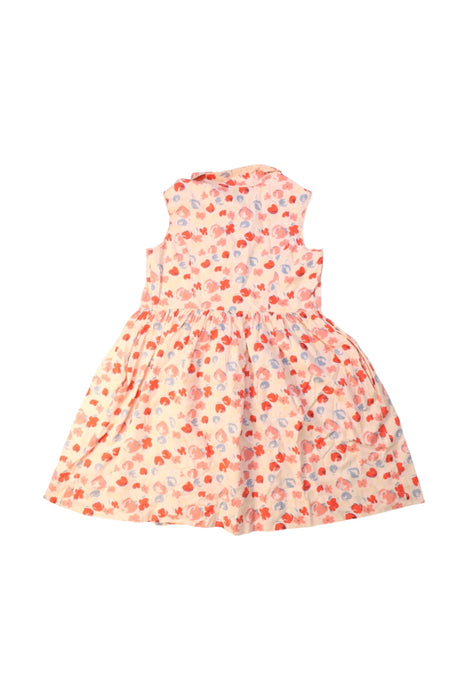 A Multicolour Sleeveless Dresses from Bonpoint in size 8Y for girl. (Back View)