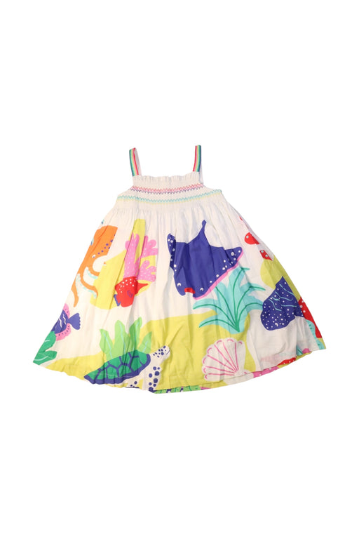 A Multicolour Sleeveless Dresses from Boden in size 7Y for girl. (Front View)