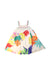 A Multicolour Sleeveless Dresses from Boden in size 7Y for girl. (Back View)