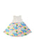 A Multicolour Sleeveless Dresses from Boden in size 6T for girl. (Back View)
