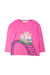 A Pink Long Sleeve Tops from Boden in size 6T for girl. (Front View)