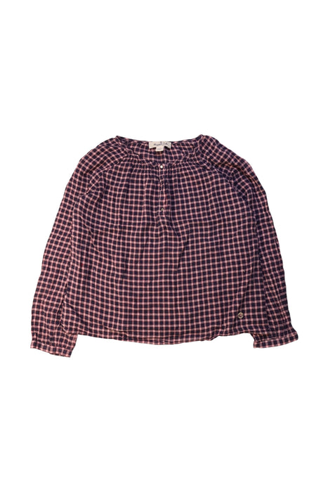 A Multicolour Long Sleeve Shirts from Massimo Dutti in size 7Y for girl. (Front View)