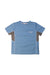 A Blue Rash Guards from Moody Tiger in size 2T for girl. (Front View)