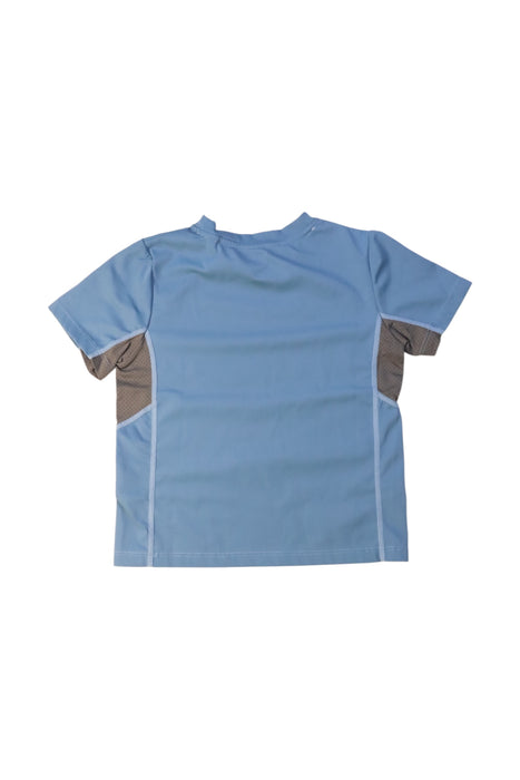 A Blue Rash Guards from Moody Tiger in size 2T for girl. (Back View)