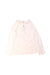 A White Long Sleeve Tops from Jacadi in size 4T for girl. (Back View)
