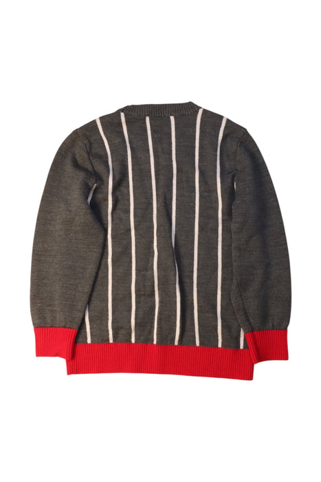 A Grey Knit Sweaters from Nicholas & Bears in size 4T for girl. (Back View)