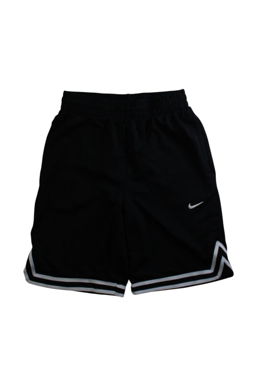 A Black Shorts from Nike in size 12Y for boy. (Front View)
