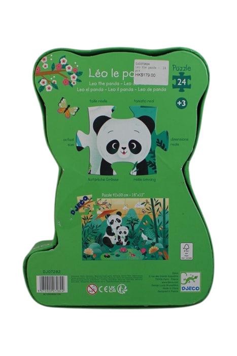 A White Board Games & Puzzles from Djeco in size 3T for neutral. (Back View)