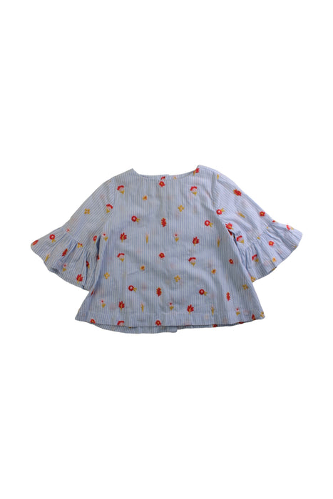 A Multicolour Long Sleeve Tops from Seed in size 2T for girl. (Front View)