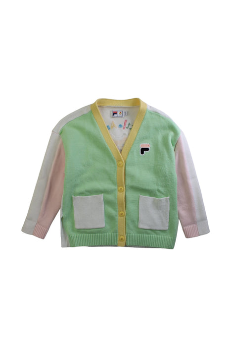A Multicolour Cardigans from Fila in size 4T for girl. (Front View)