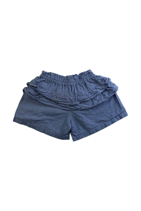 A Blue Shorts from Hot Biscuits Mikihouse in size 4T for girl. (Back View)