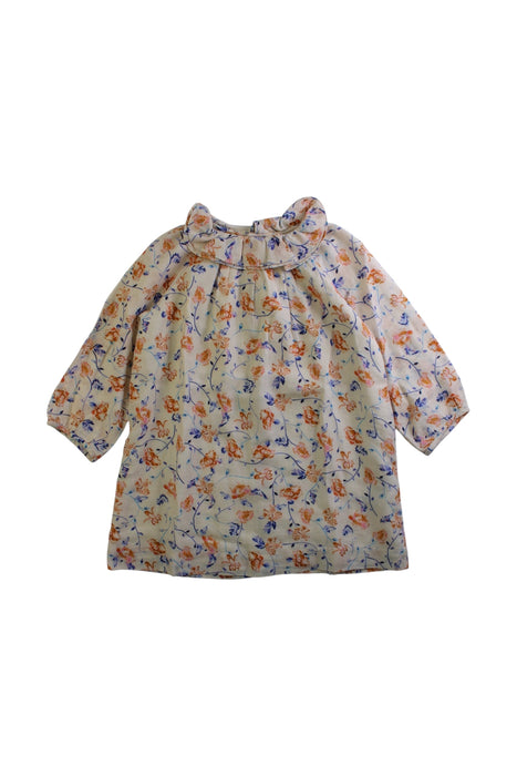 A Multicolour Long Sleeve Dresses from Bonpoint in size 3T for girl. (Front View)