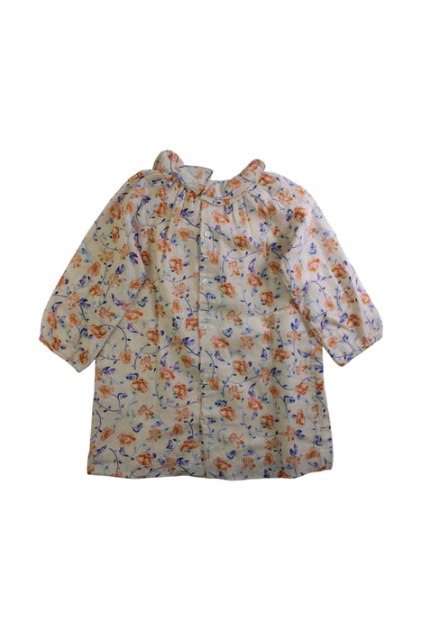 A Multicolour Long Sleeve Dresses from Bonpoint in size 3T for girl. (Back View)