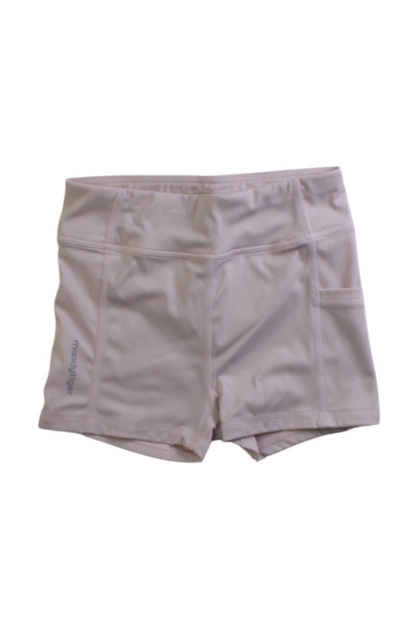 A White Active Shorts from Moody Tiger in size 4T for girl. (Front View)