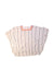 A White Short Sleeve Tops from Comme Maman Collection in size 6T for girl. (Front View)