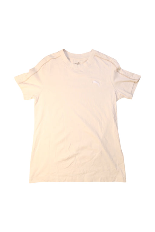 A White Short Sleeve T Shirts from Puma in size 12Y for girl. (Front View)