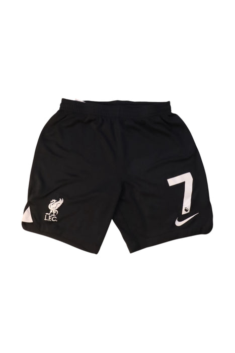 A Black Active Shorts from Nike in size 10Y for boy. (Front View)