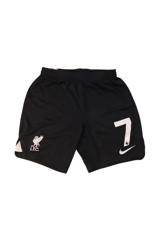 A Black Active Shorts from Nike in size 10Y for boy. (Front View)