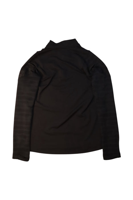 A Black Active Tops from Nike in size 10Y for girl. (Back View)